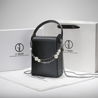 Olivia Black Cigarette Case Mobile women's handbag