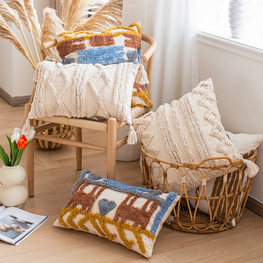 Bohemian Handmade Living Room Sofa Cushion - Harmony Gallery