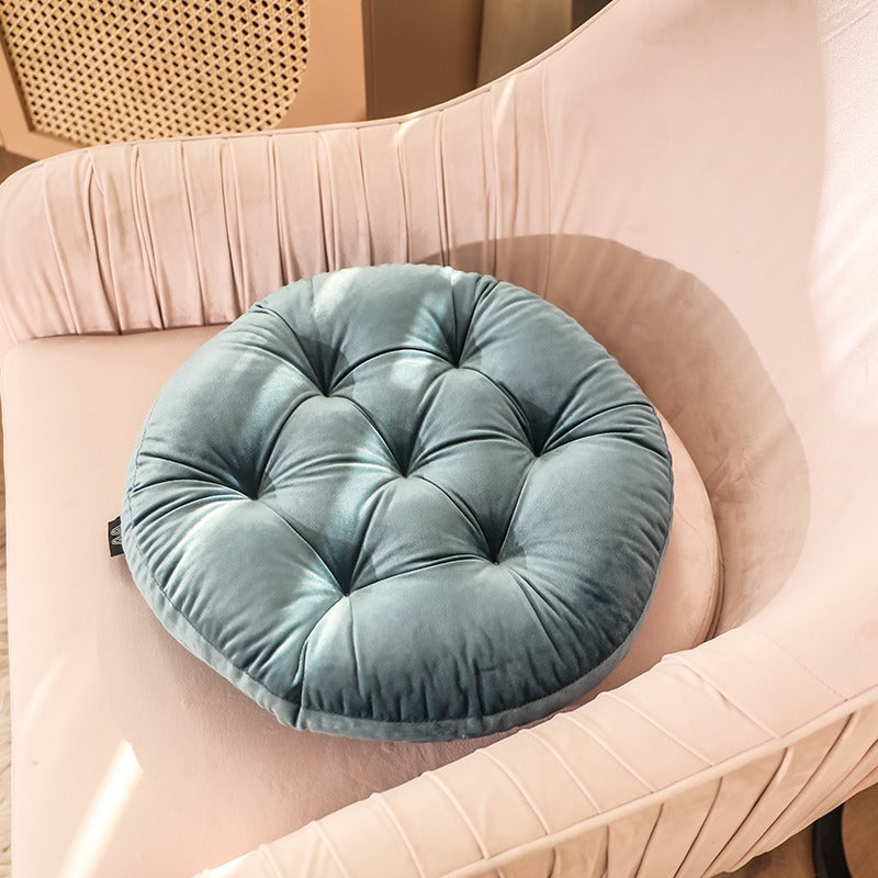 Velvet Thickened Warm Winter Round Chair Cushion