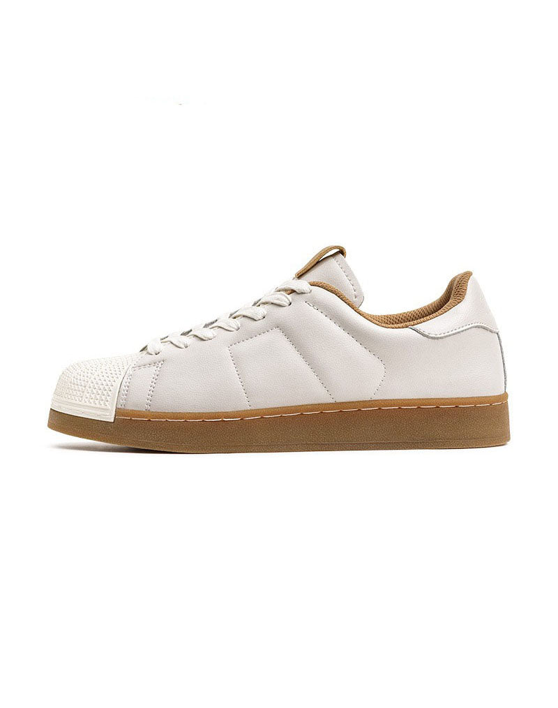 All-Match Retro Shell-Toe Low-Top Unisex Casual Shoes - Harmony Gallery