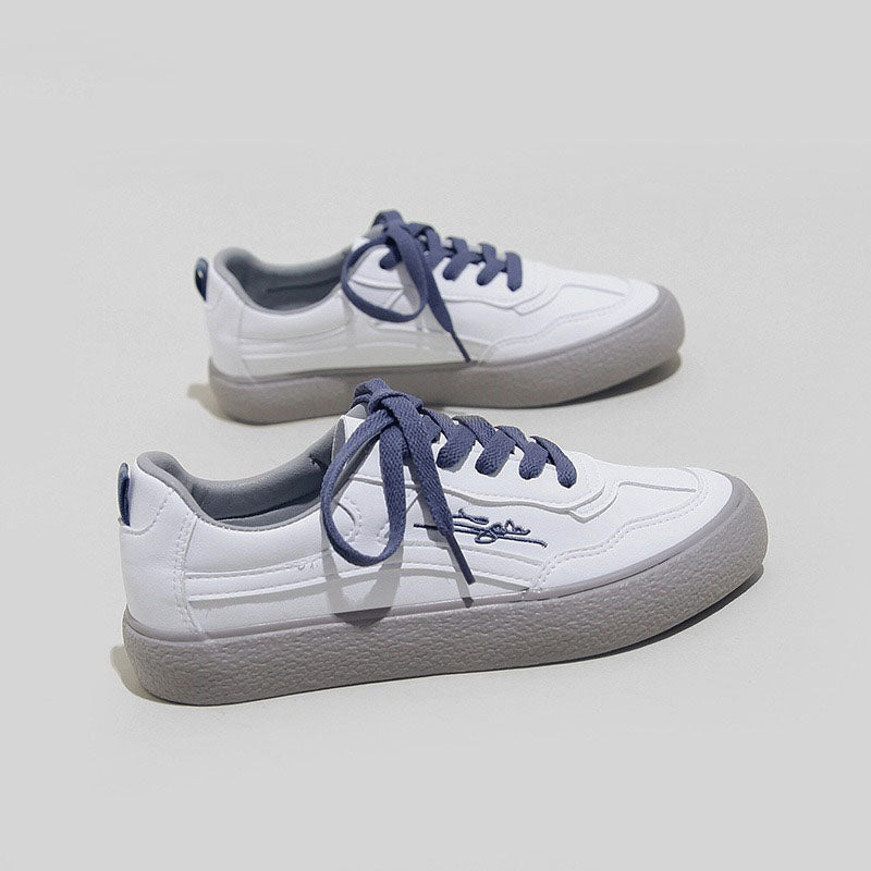 Little White Spring Student Flat Casual Women's Shoes