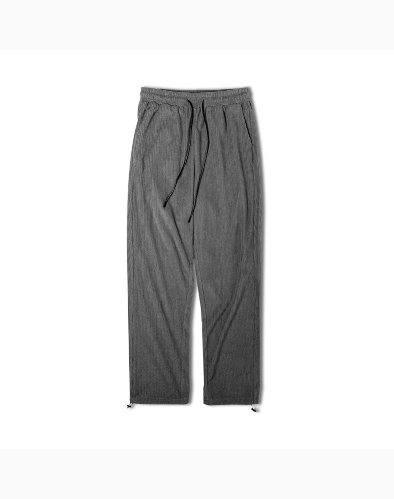 Tooling Retro Knitted Guard Corduroy Straight Men's Trousers - Harmony Gallery