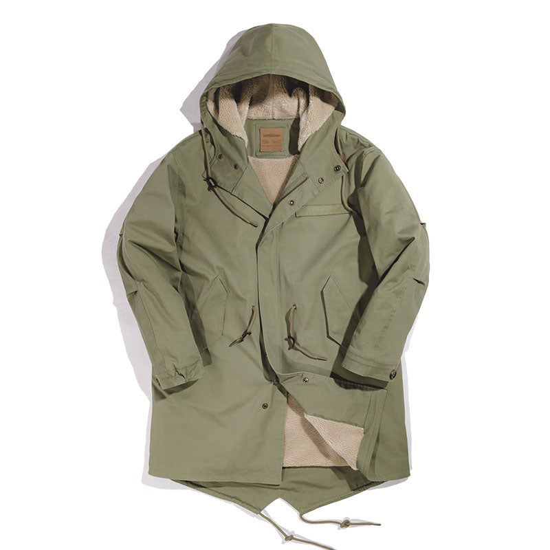 Tooling American M51 Military Fishtail Hooded Men's Jacket - Harmony Gallery