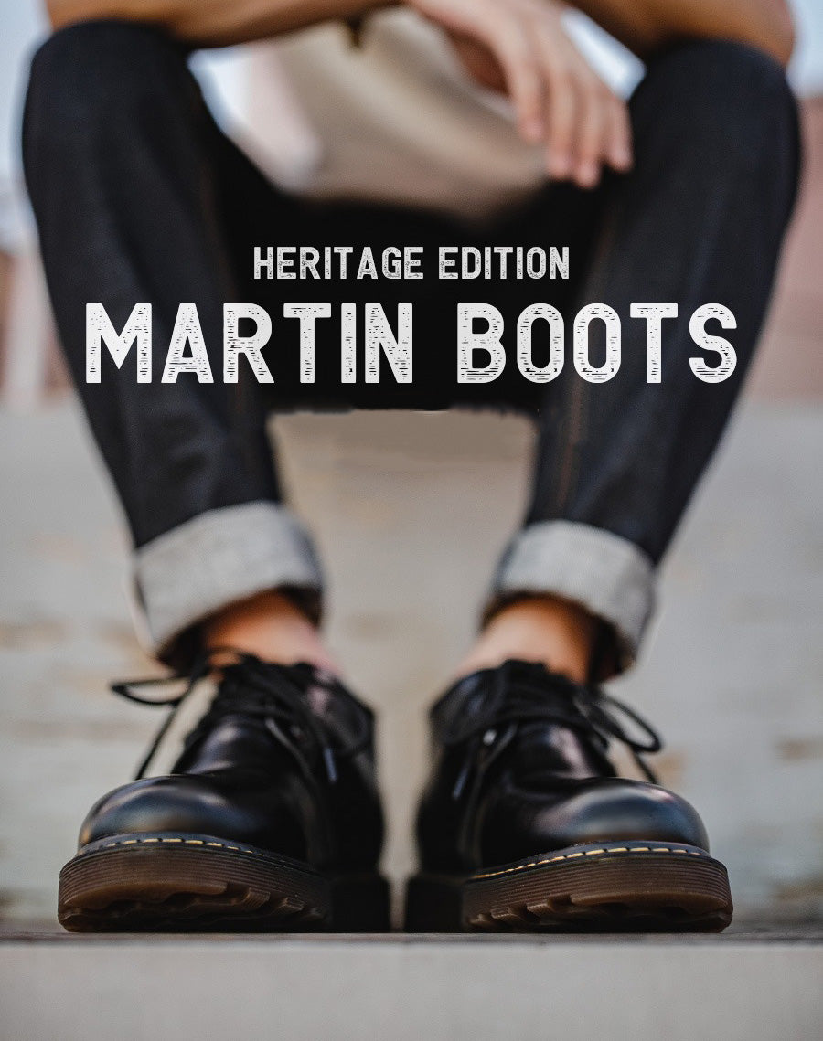 All-Match Martin Mid-Cut Tooling British Style Men's Boot - Harmony Gallery