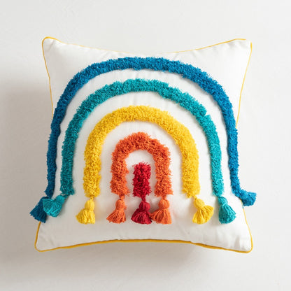 Moroccan Bohemia Rainbow Ethnic Decoration Sofa Cushion