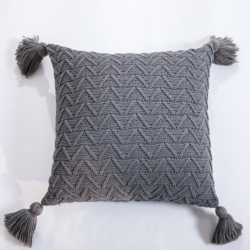 Nordic Decoration Knitted Living Room Sofa Homestay Cushion