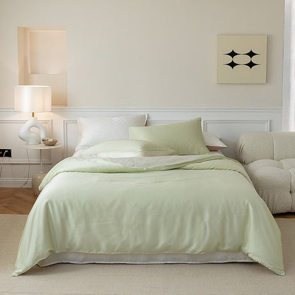 Light Luxury Lenzing Tencel Four-Piece Summer Silk Bed Set