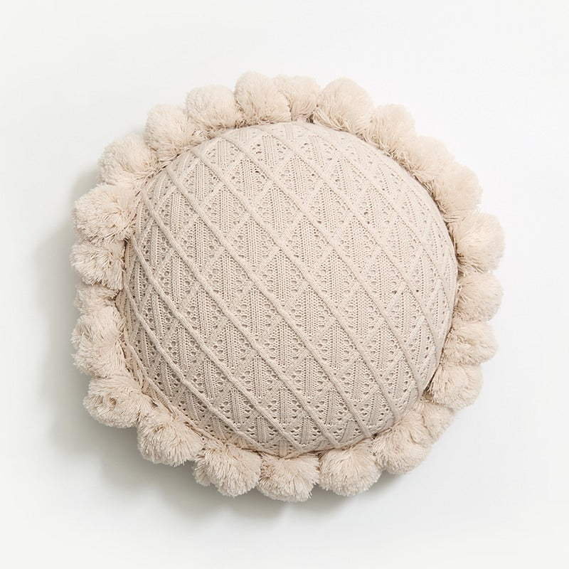 Removable Sunflower Round Ball Sofa Cushion - Harmony Gallery