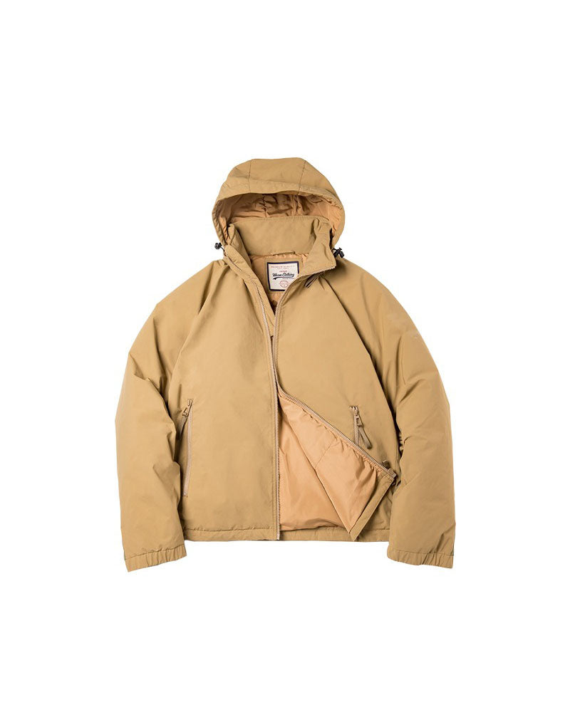 Retro Duck Down Warm Lightweight Hooded Men's Jacket - Harmony Gallery