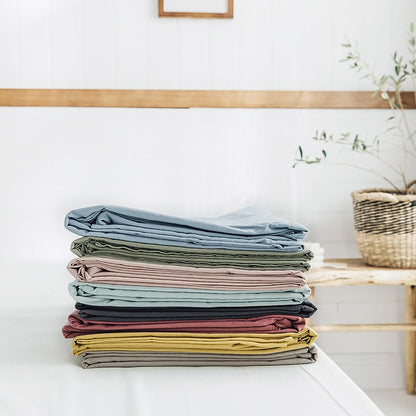 Simple Washed Cotton Simmons Non-Slip Protective Bed Sheet