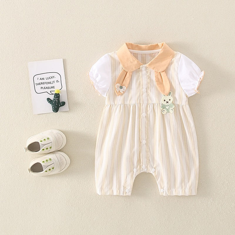 infant summer clothes girl One-Piece Newborn Summer Cotton Baby Girl's Romper