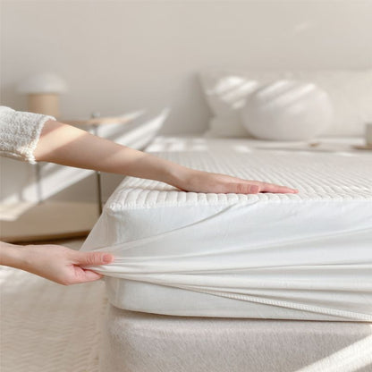 Simple Cotton Simmons Non-Slip Protection Bed Sheet - Harmony Gallery