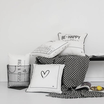Simple Nordic Cotton Living Room Sofa Cushion - Harmony Gallery