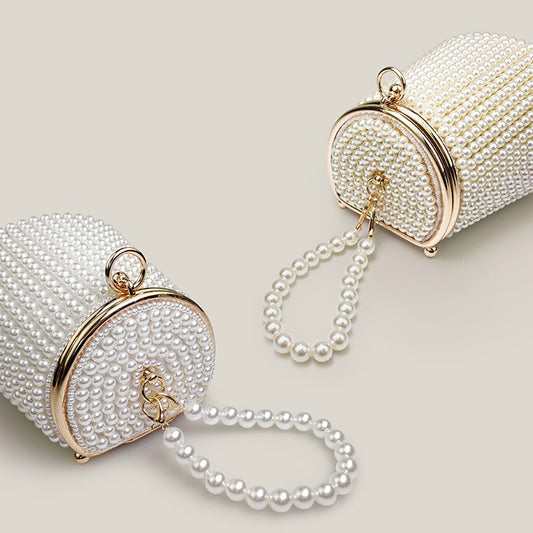 Mini Pearl Stylish Banquet Women's Clutch Bag