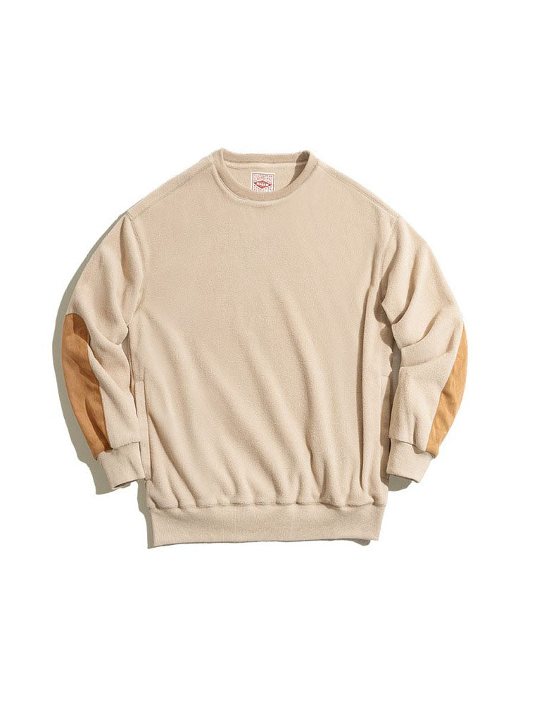 American Retro Plus Fleece Coral Men's Sweater - Harmony Gallery