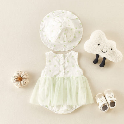 Cute Cotton Summer One-Piece Baby Girl's Romper