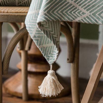 Cotton Linen Fresh Nordic Rectangular Coffee Tablecloths