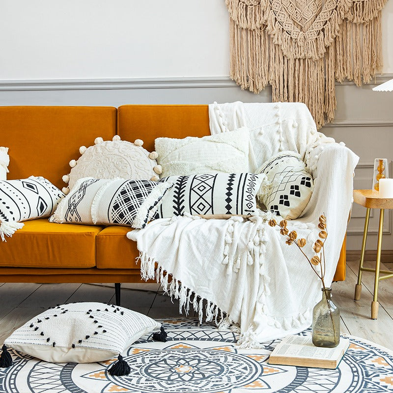 Nordic Style Rectangle Living Room Sofa Cushion