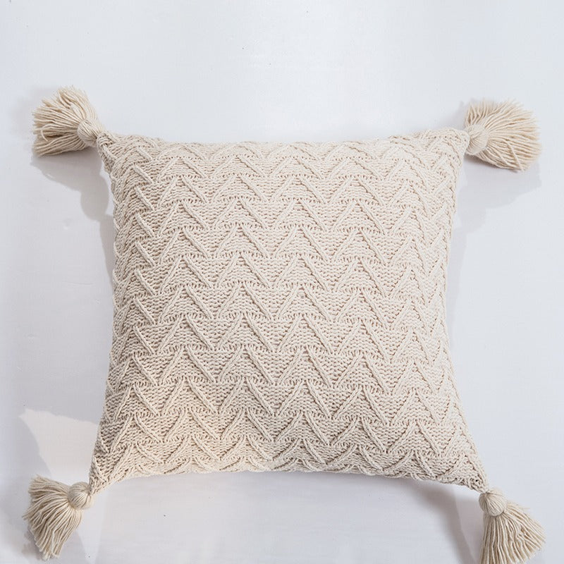 Nordic Decoration Knitted Living Room Sofa Homestay Cushion