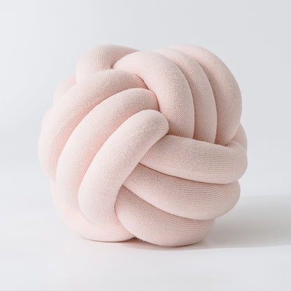 Circular Creative Decoration Round Knot Ball Cushion - Harmony Gallery