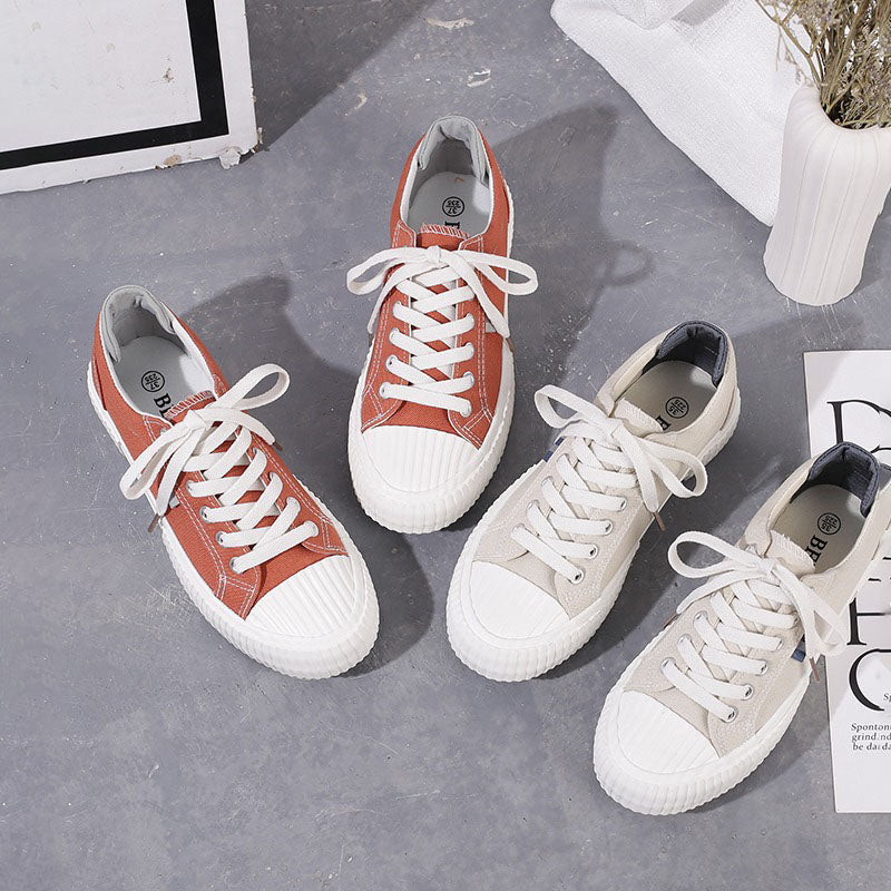 Casual Retro All-Match Canvas Women's Shoes - Harmony Gallery