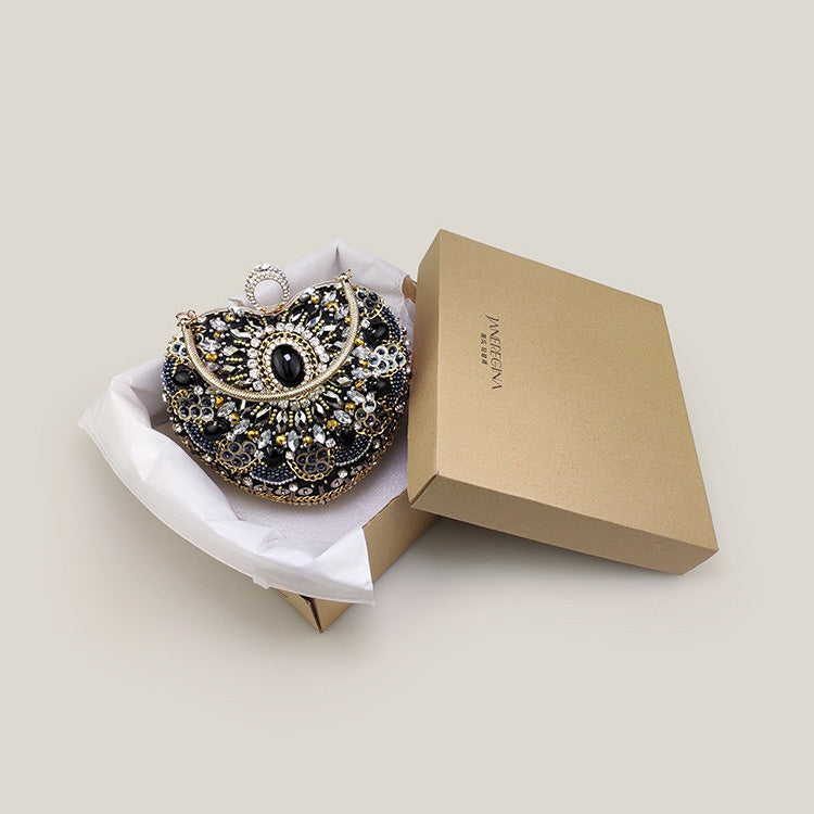 Light Luxury French Ring High-Quality Women's Clutch Bag