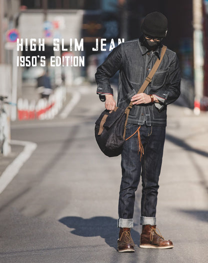 Tooling American Retro Heavy Straight Denim Men's Jeans