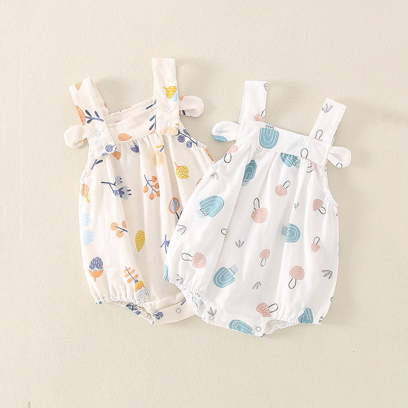 Summer Thin Suits Sling Princess Baby Girl's Romper - Harmony Gallery