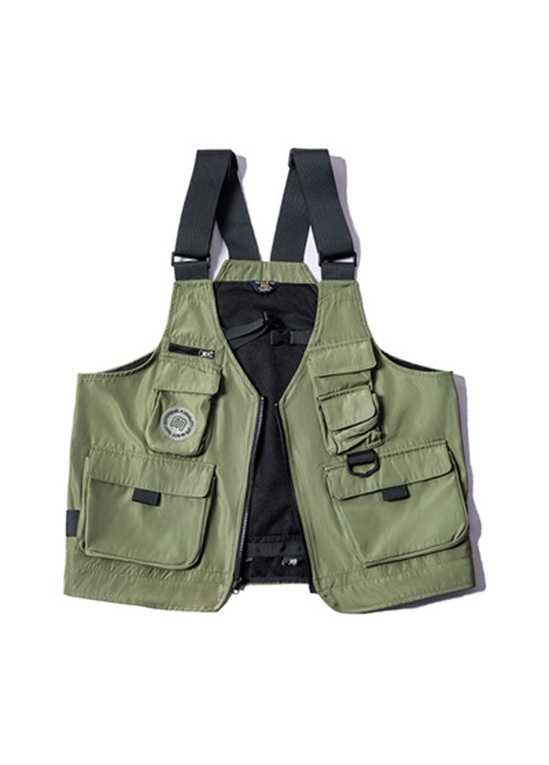 Tooling American Retro Tactical Vest Dual-Use Men's Waistcoat Bag - Harmony Gallery