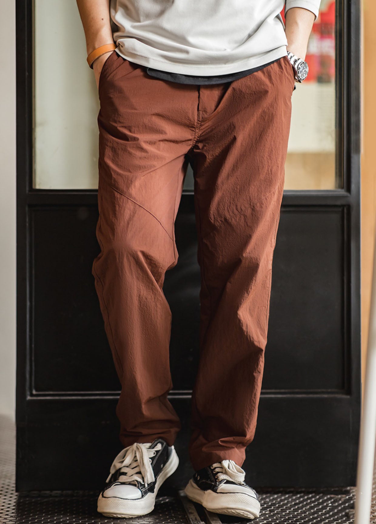 American Retro Mountain Quick-Drying Casual Men's Trousers - Harmony Gallery