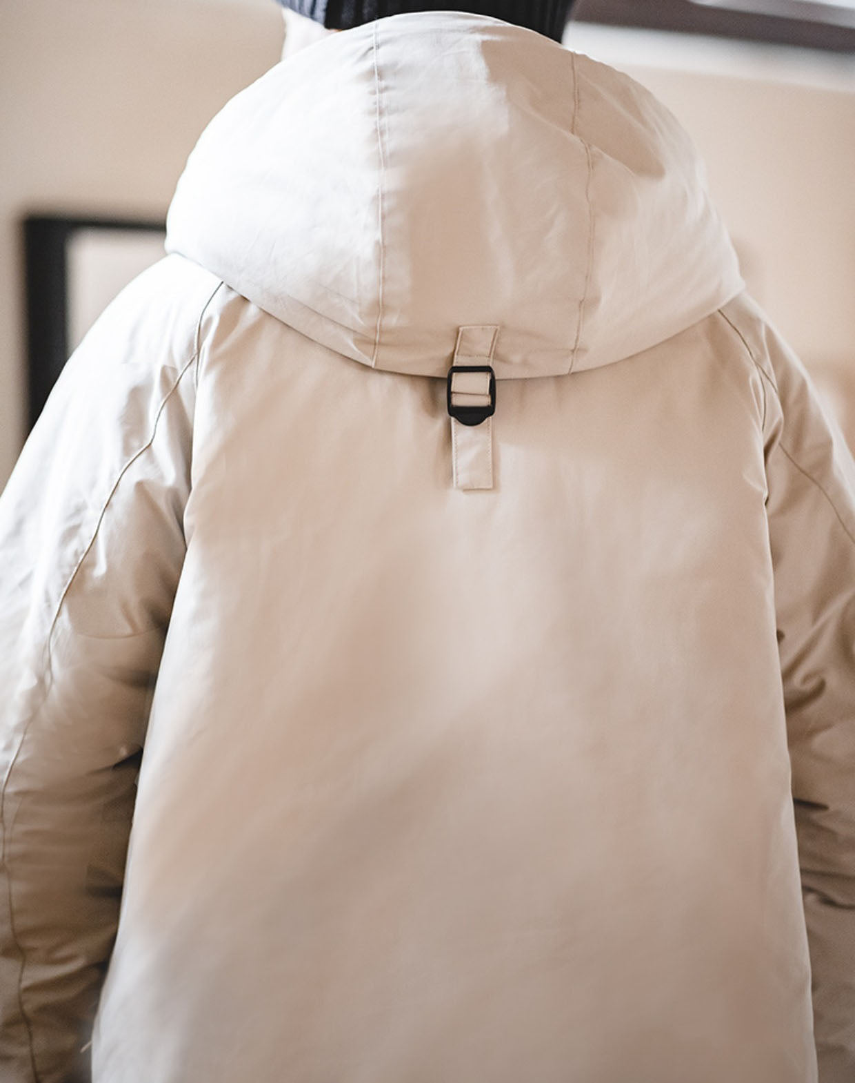 Retro Mountain Stand Collar Hooded Cotton Warm Men's Coat - Harmony Gallery