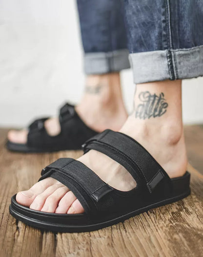 Slippers Casual Beach Dual-Use Wear Non-Slip Men's Sandal