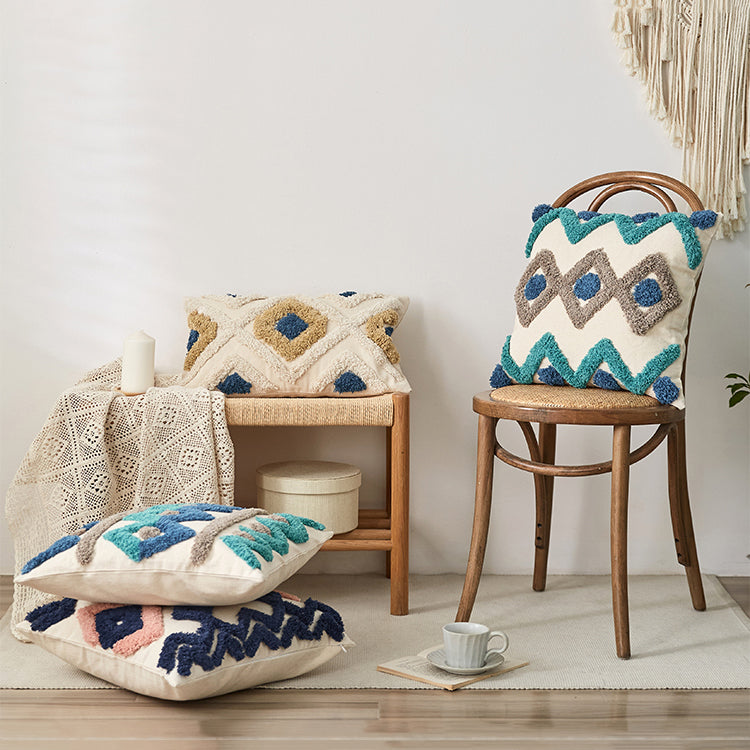 Bohemian Hand Tufted Ethnic Homestay Decoration Sofa Cushion - Harmony Gallery