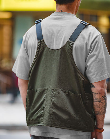 Tooling Dual-Purpose Outdoor Vest Function Men's Shoulder Bag