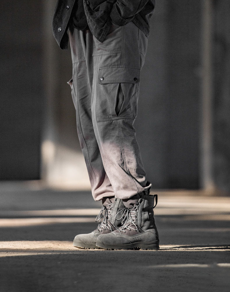 Desert Leather British High-Top Tactical Wolf Outdoor Men's Boot