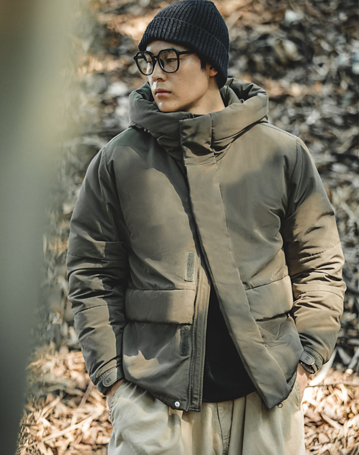 Mountain Stand-Up Collar Hooded Warm And Thick Functional Men's Coat