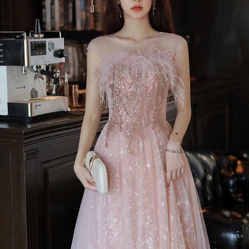 French Princess Evening Luxury Ceremony Birthday Women's Dress