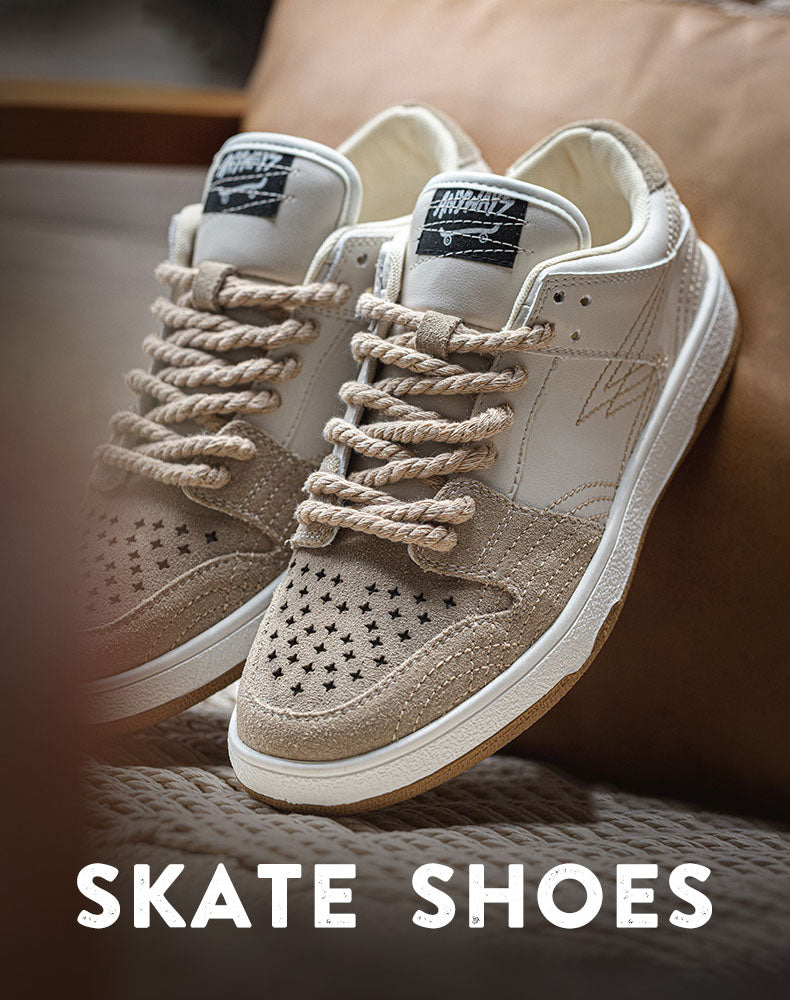 Skateboard White All Match Unisex Casual Shoes
