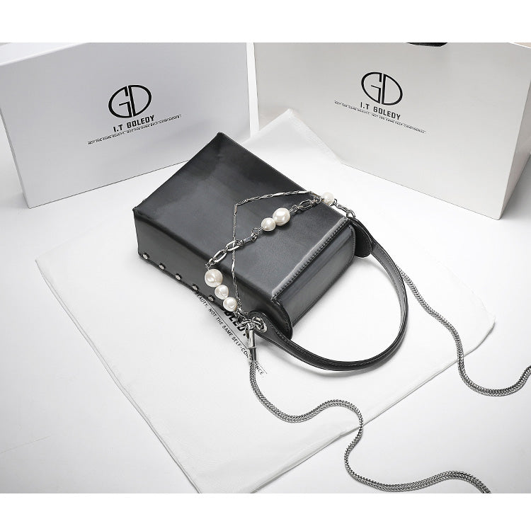 Olivia Black Cigarette Case Mobile women's handbag - Harmony Gallery