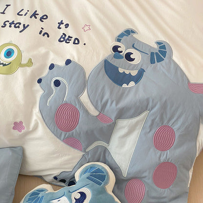 James P. Sullivan, Monsters University Washed Cotton Four-Piece Bed Set