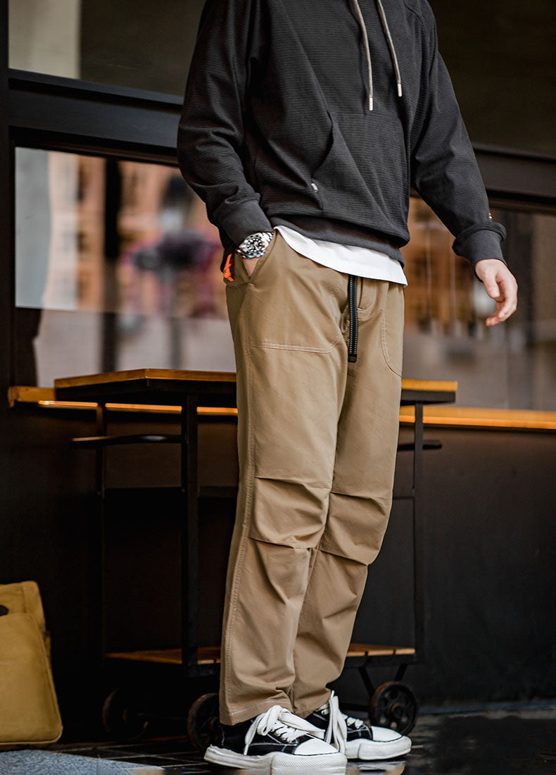 American Casual Double Pleated Functional Men's Trousers