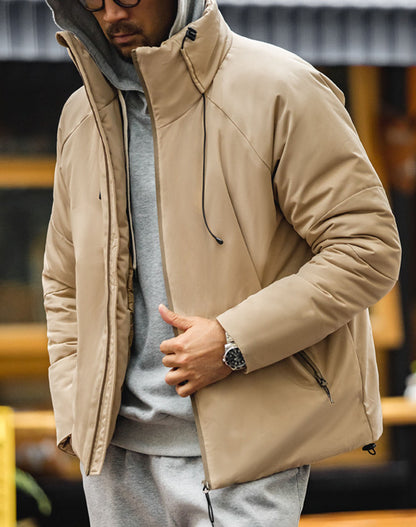 American Casual Warm And Cold-Proof Cotton Men's Coat