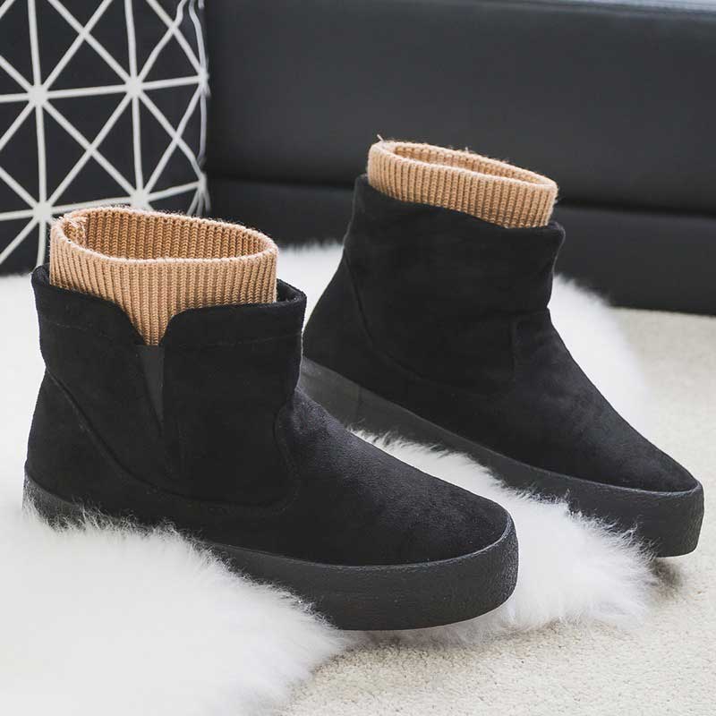 All-Match Casual Winter Short Snow Women's Boots - Harmony Gallery