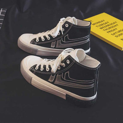 High-Top Canvas Casual Street Shooting Women's Shoes - Harmony Gallery