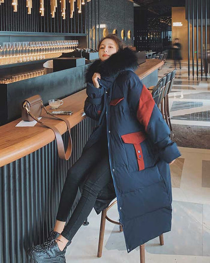 Mid-Length Quilted Padded Puffer Winter Women's Coat